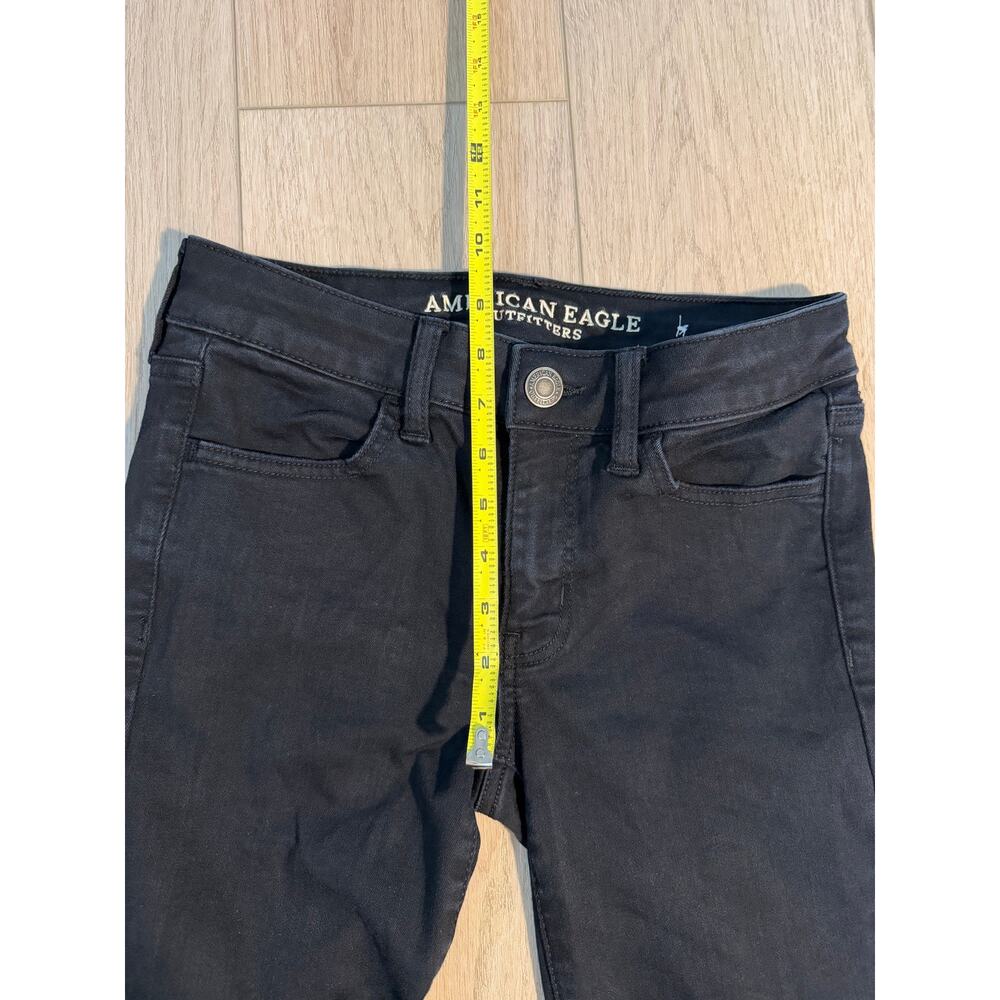 🩷 American Eagle Women’s Black Jegging Size 4 - Picture 8 of 10